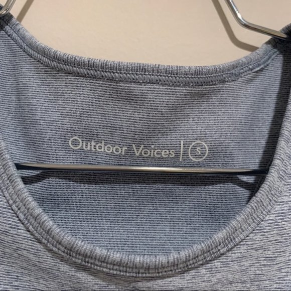 Outdoor Voices High Neck Crop Top Size Small - Picture 2 of 7